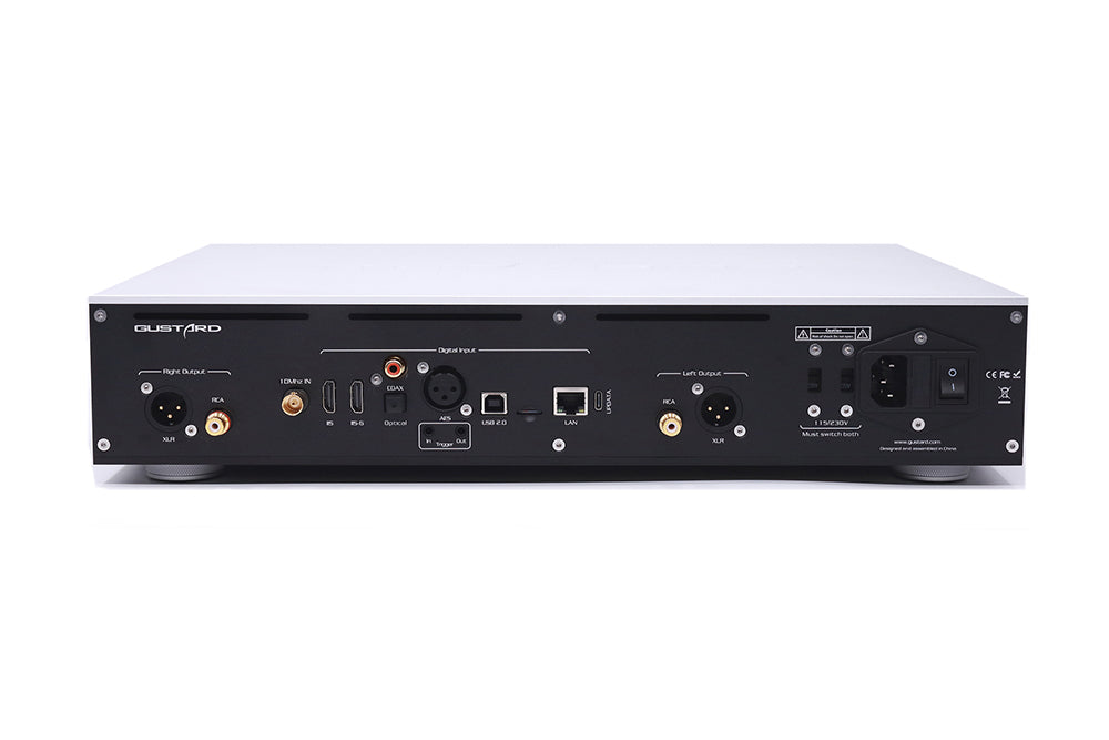 GUSTARD X30 4xES9039SPRO Streamer Digital to Analog Convertor (DAC)