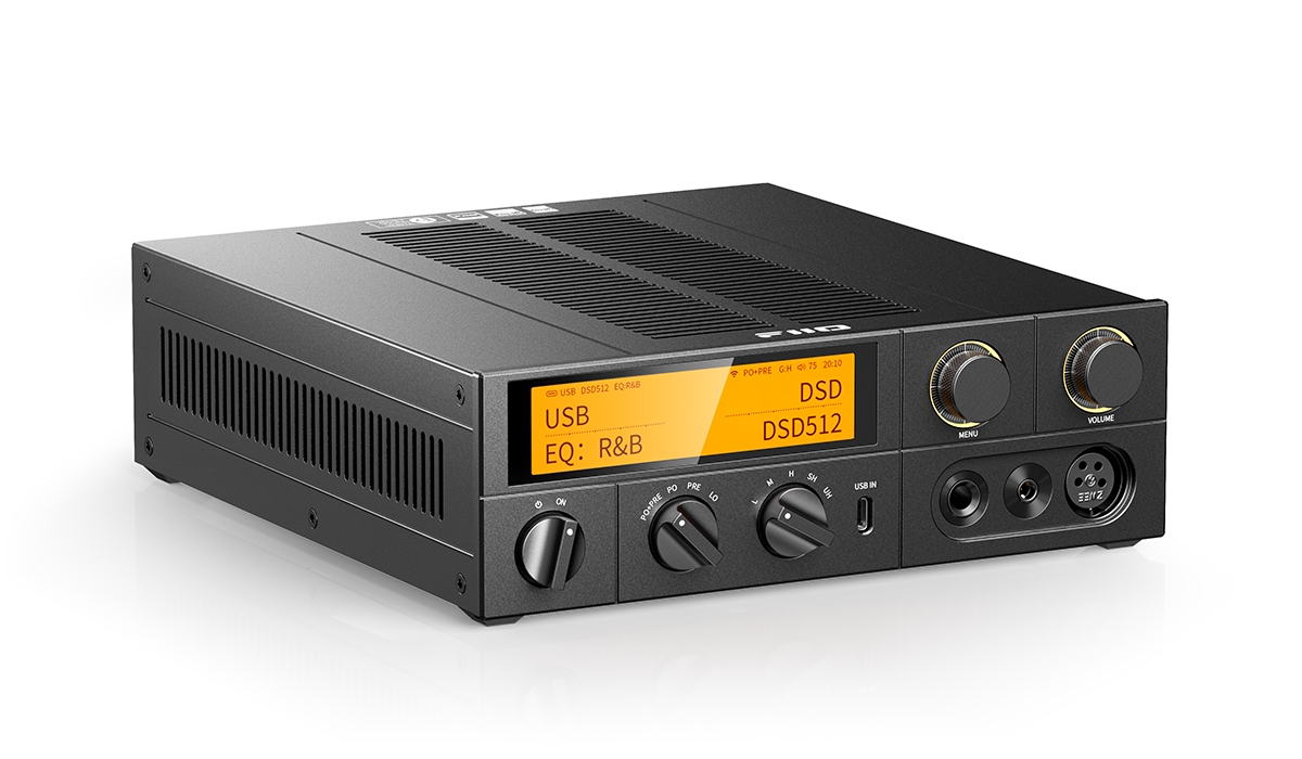 FiiO K17 Desktop DAC and Headphone Amplifier with Streaming Receiver ROON Ready