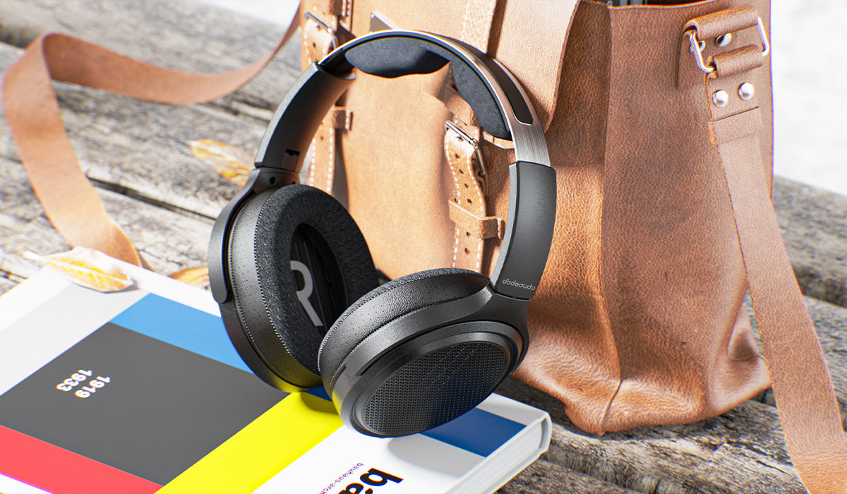 FiiO JT7 Open-Back Planar Headphones, Lightweight & Foldable Design