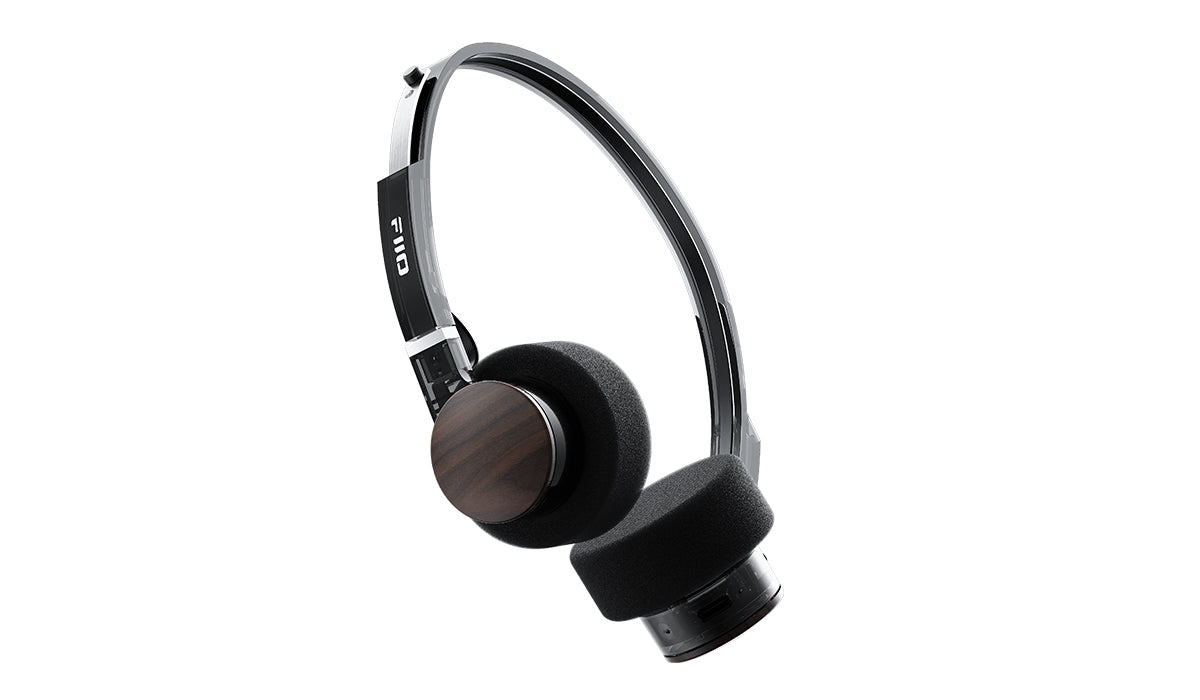 FiiO EH11 Retro On-Ear Bluetooth Headphones, LDAC Hi-Res Wireless with Built-in Mic