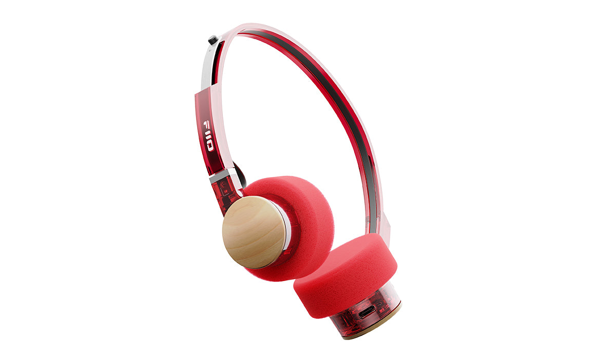 FiiO EH11 Retro On-Ear Bluetooth Headphones, LDAC Hi-Res Wireless with Built-in Mic