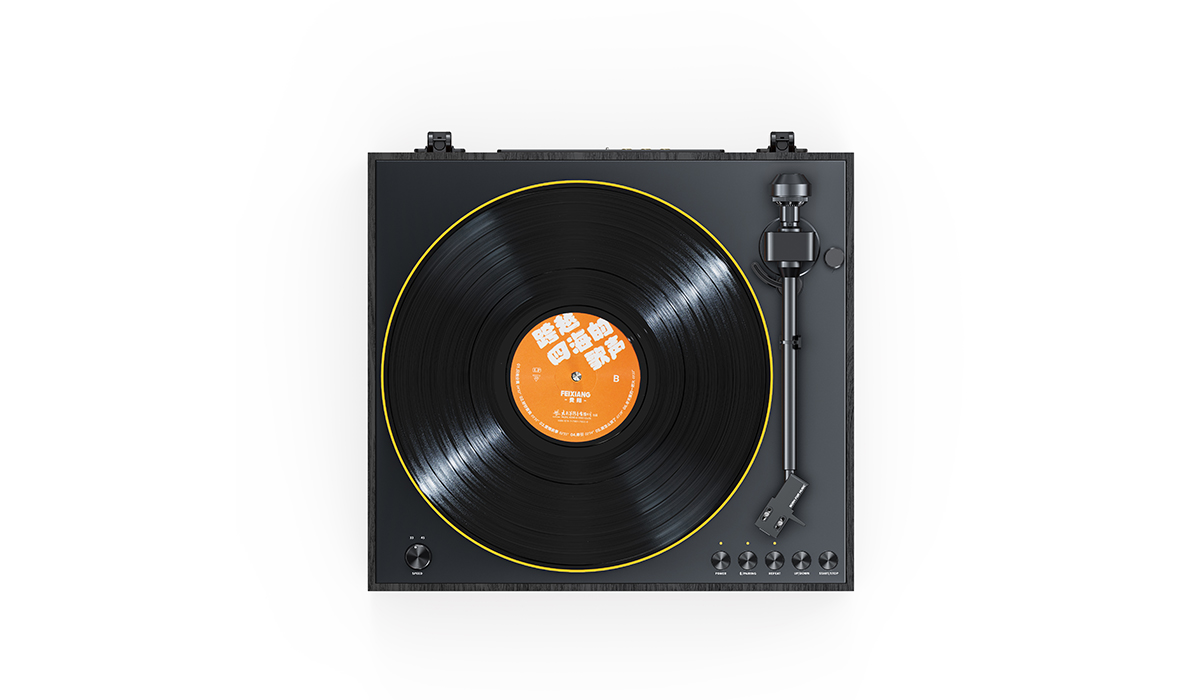 FIIO TT11 Fully Bluetooth Vinyl Automatic Turntable | Built-in Preamp | Line & Phono Output | 2-Speed (33/45 RPM)