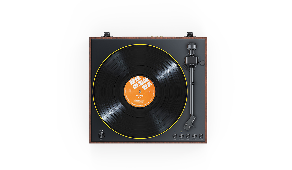 FIIO TT11 Fully Bluetooth Vinyl Automatic Turntable | Built-in Preamp | Line & Phono Output | 2-Speed (33/45 RPM)