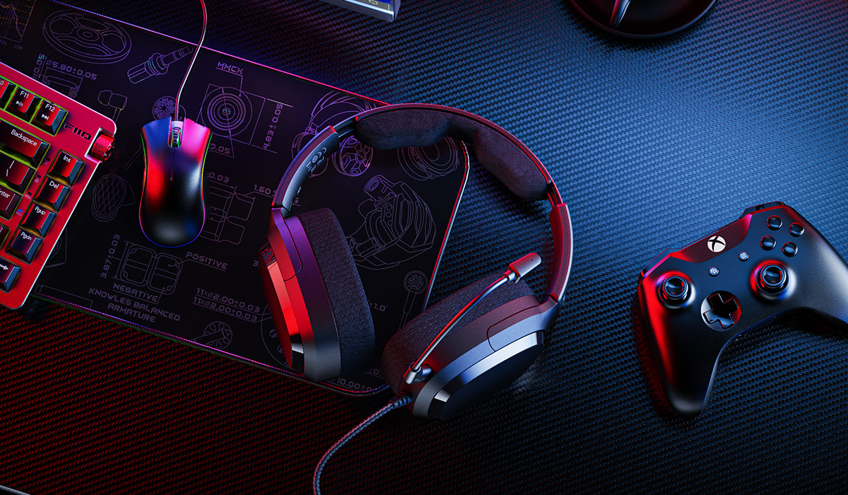 FiiO FG3 Dual Dynamic Driver USB Gaming Headset with Virtual 7.1 Spatial Audio