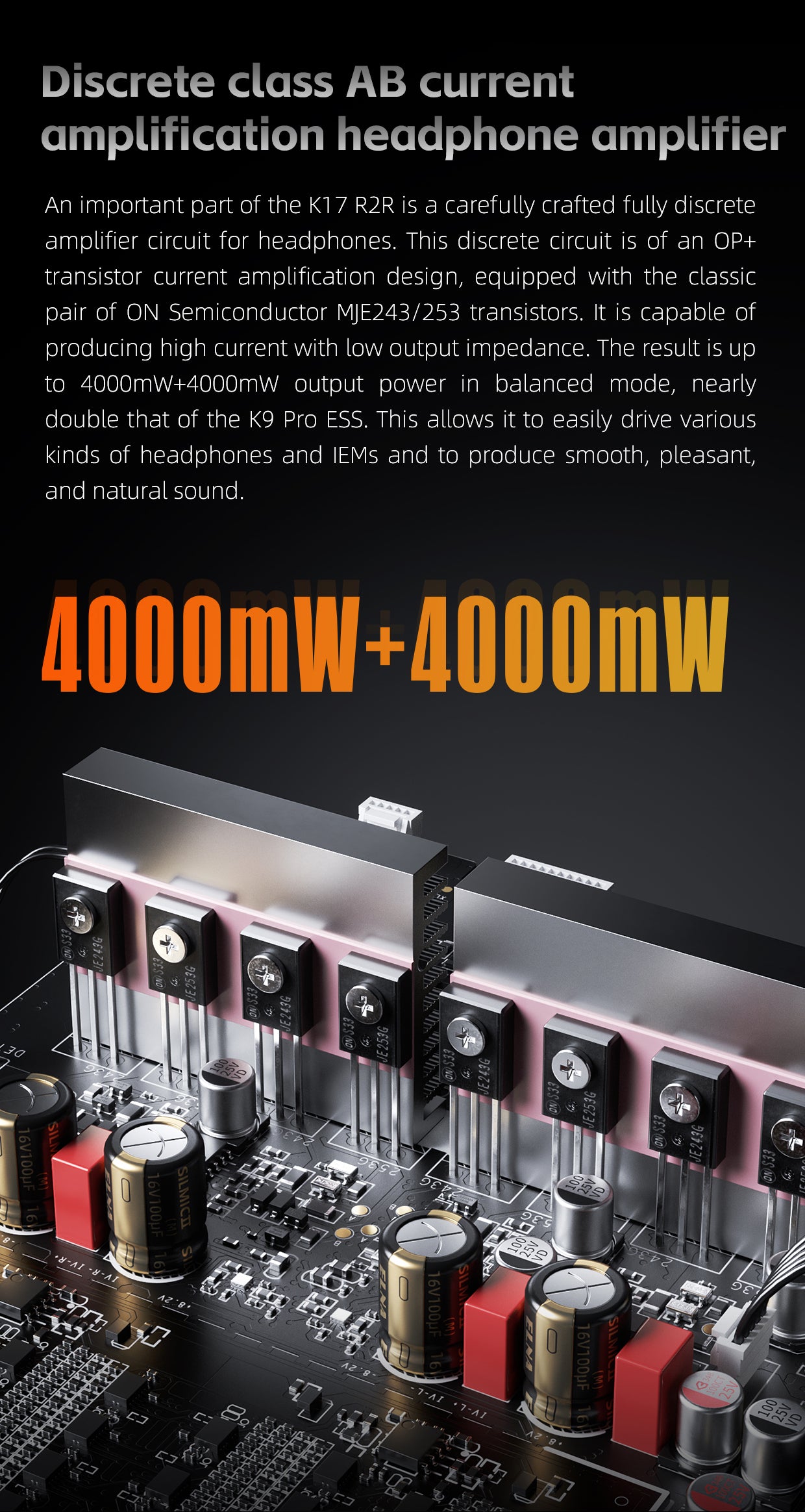 Fiio K17 R2R Premium All-in-One DAC Headphone Amplifier and Streamer
