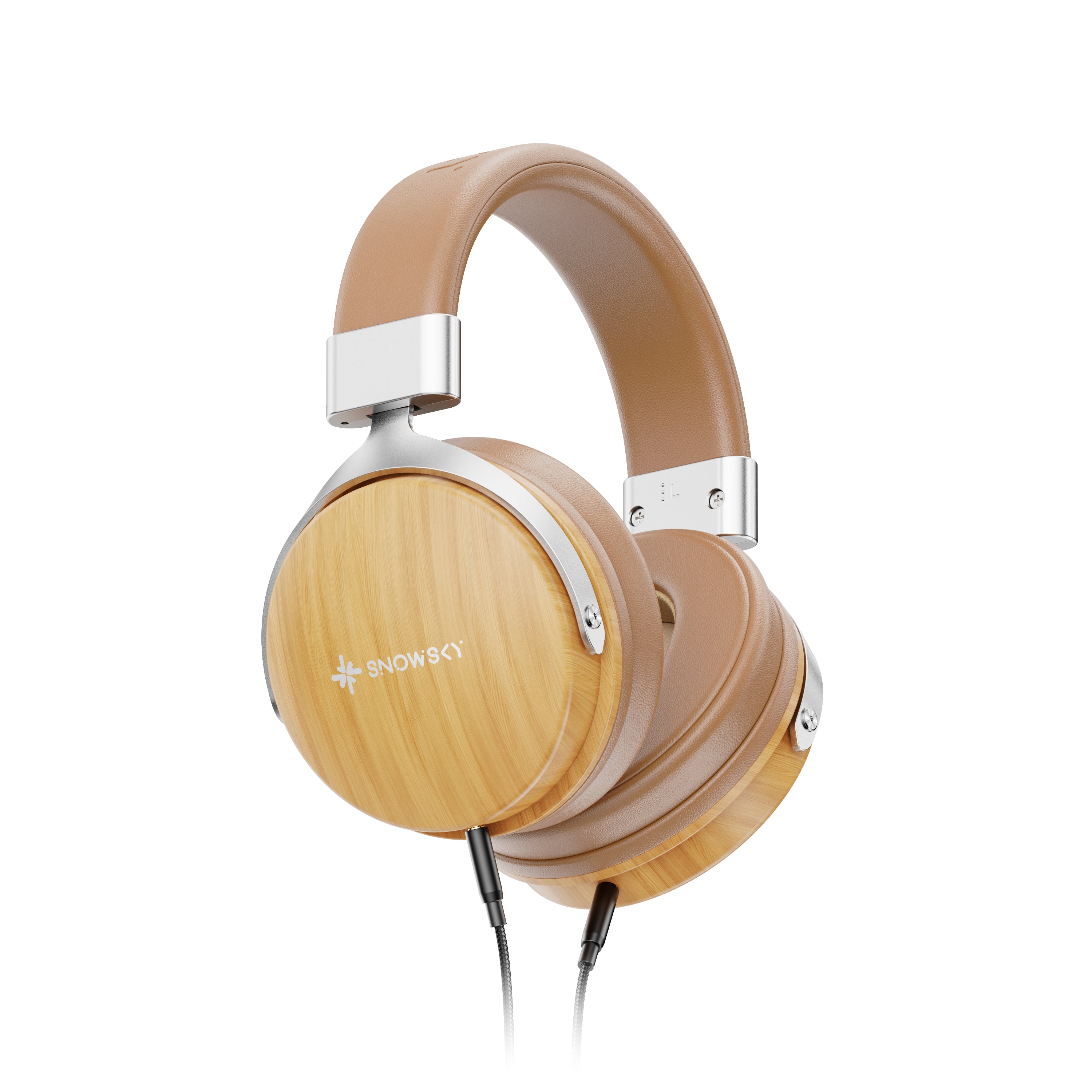 FiiO SNOWSKY NATURE Full-Size Closed-Back Hi-Fi Headphones wired