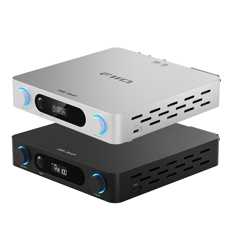 FiiO AIR AMP Power Amplifier speakers USB streaming airplay roon ready NAS 10 band PEQ