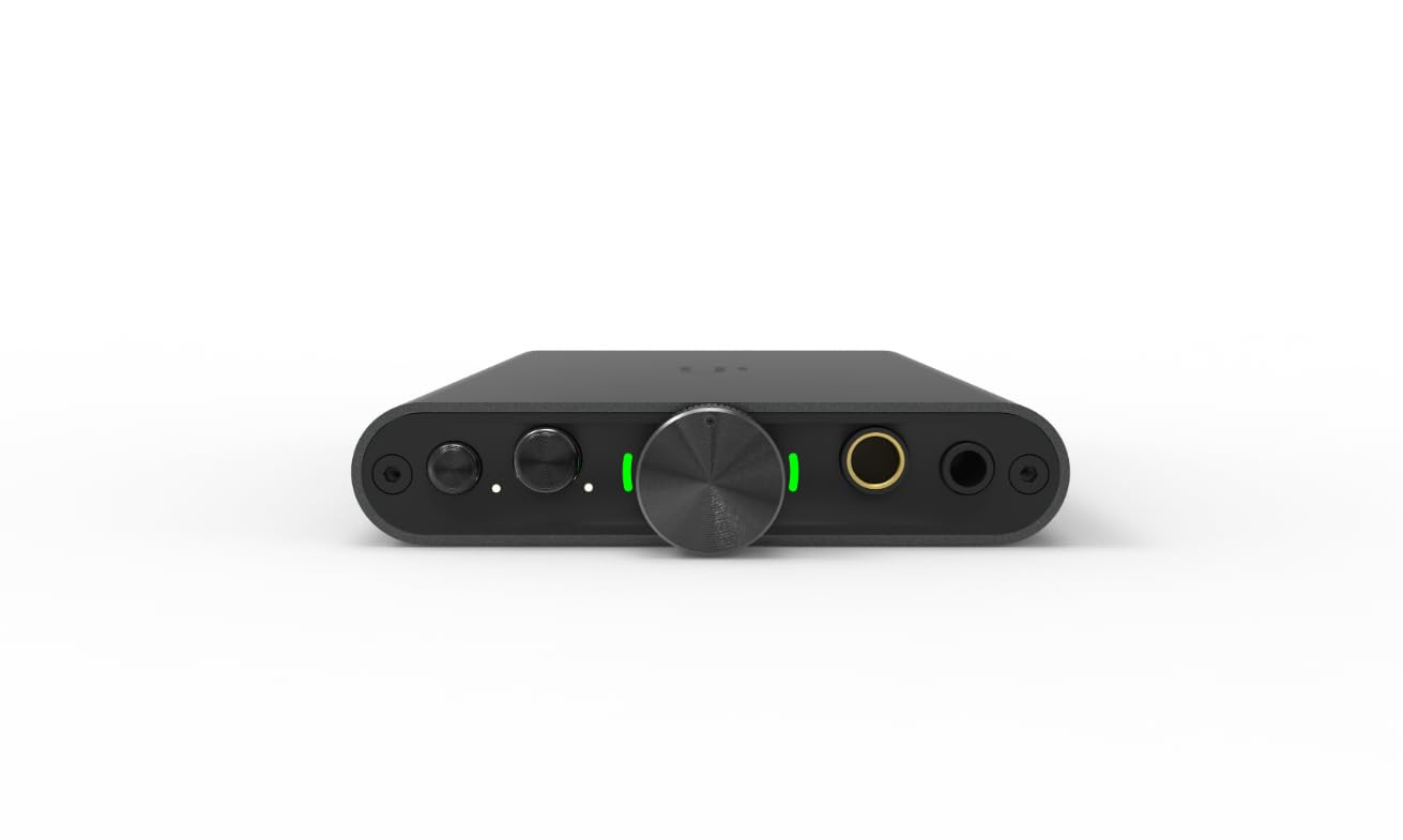 iFi Hip-Dac 3 (Stealth Edition) - Portable DAC and Headphone Amp | Burr Brown | Bit-Perfect DSD & DXD Support |