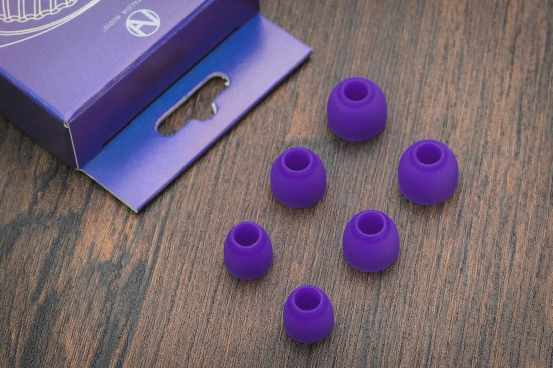 Nostalgia Audio | XWB Eartips extra wide bore for IEMS earphones medical grade silicon