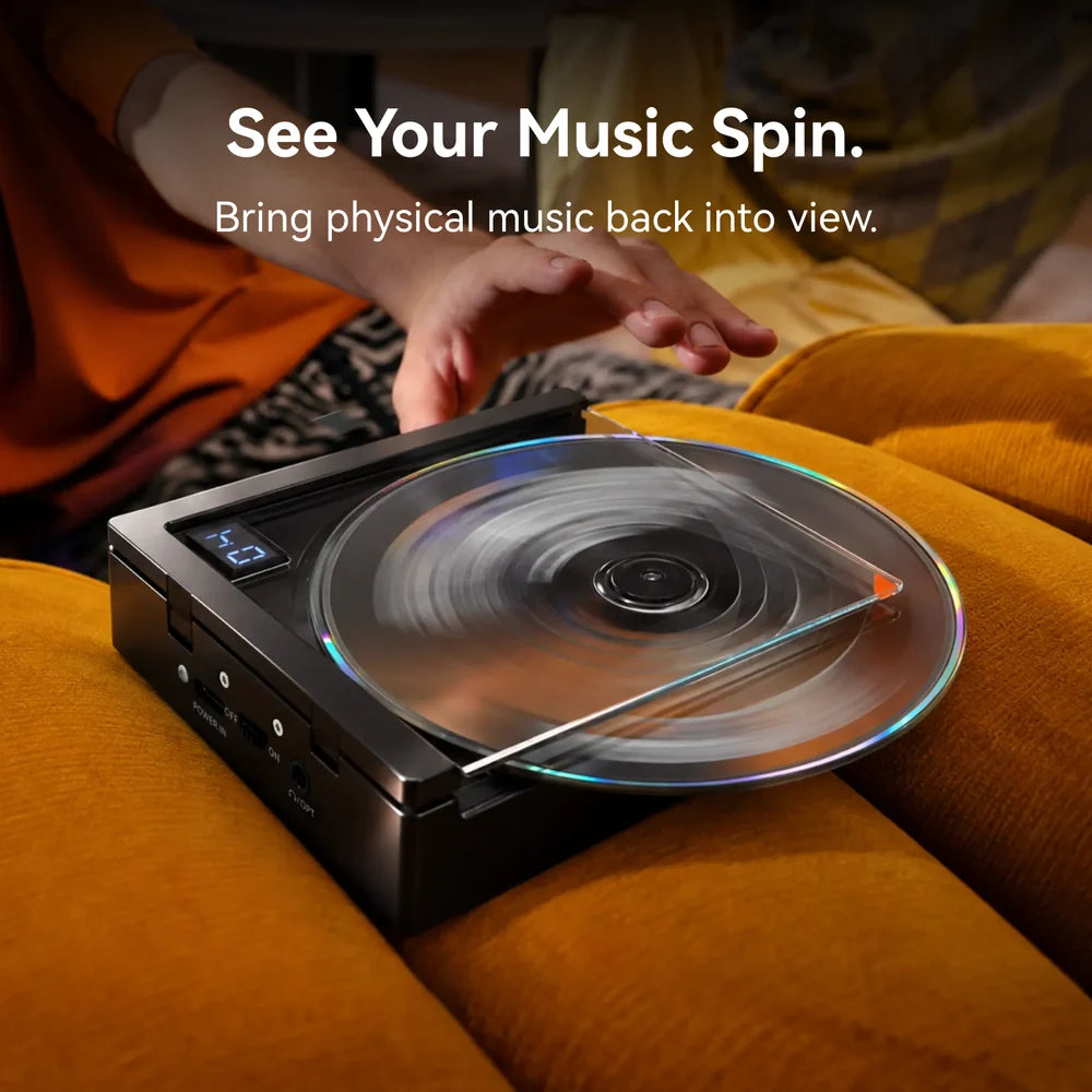 Fosi Audio DISC Nano Ultra-Compact Portable CD Player