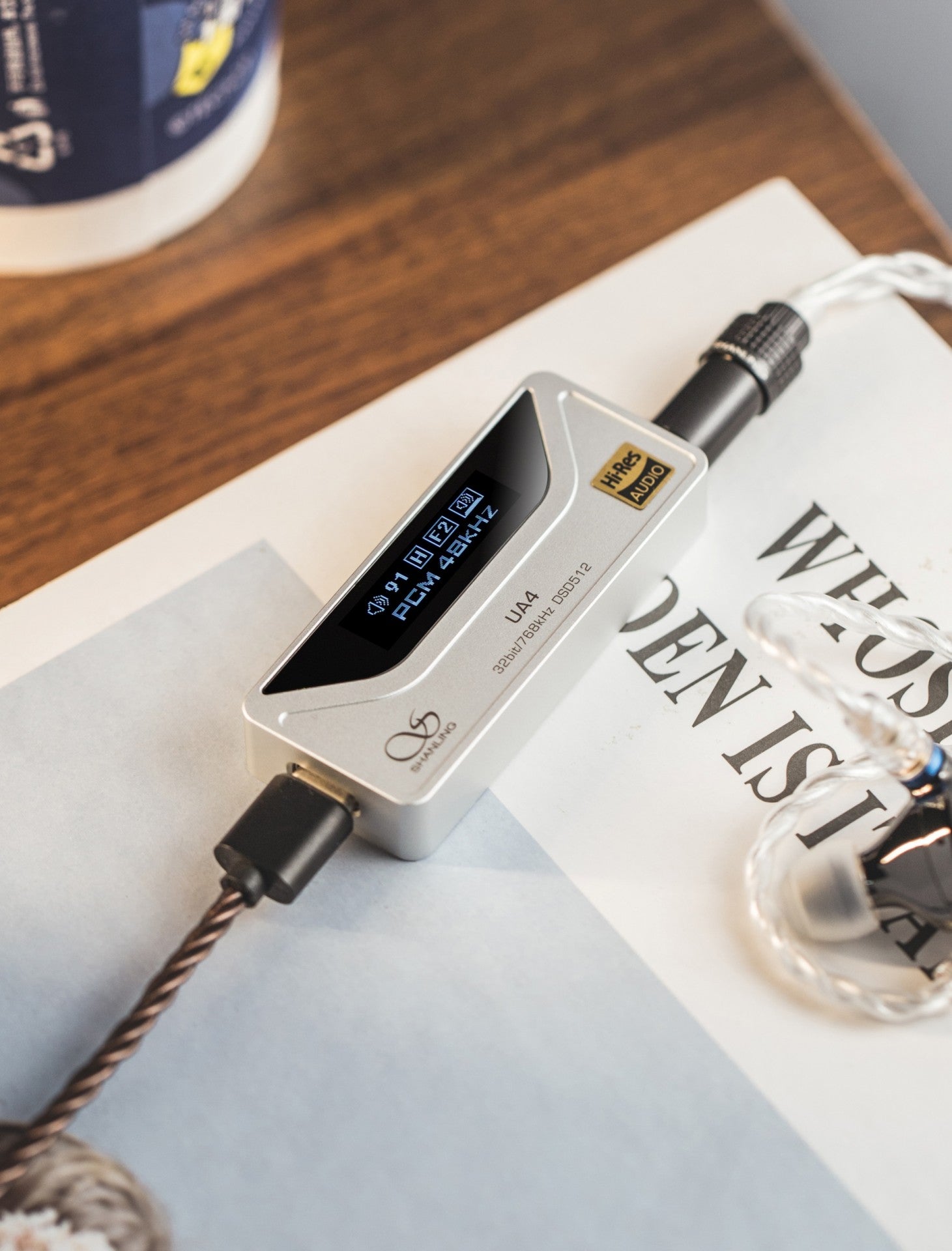 Shanling UA4 Hi-Res Portable USB DAC Amplifier ES9069Q DAC dual Ricore RT6863 Amp