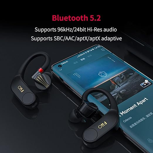 FIIO UTWS 5 (2025) - IEM Hook Adapter High Resolution Bluetooth 5.2 MMCX 2 pin