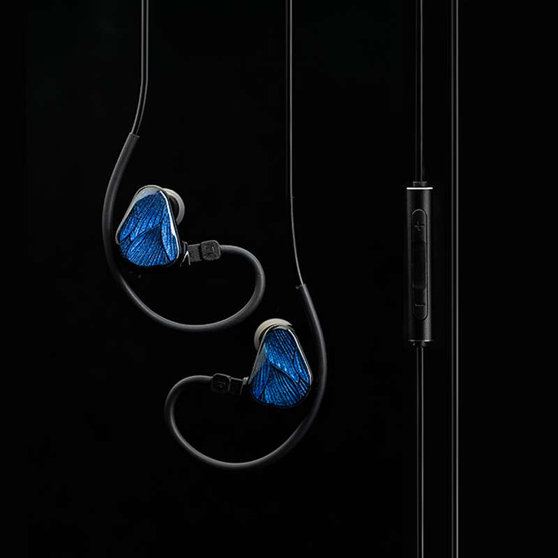 TRUTHEAR x Crinacle ZERO:BLUE2 In-ear Monitor (Zero Blue 2) Dual Dynamic Drivers IEM