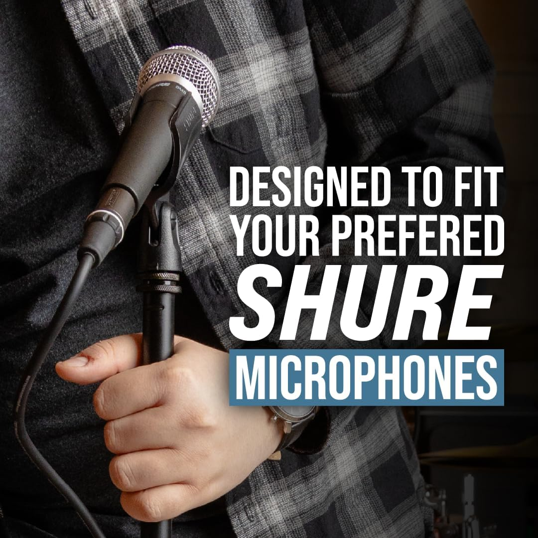 Shure by Gator SH-RBMICSTAND12 12" Round Base Mic Stand