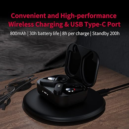 FIIO UTWS 5 (2025) - IEM Hook Adapter High Resolution Bluetooth 5.2 MMCX 2 pin