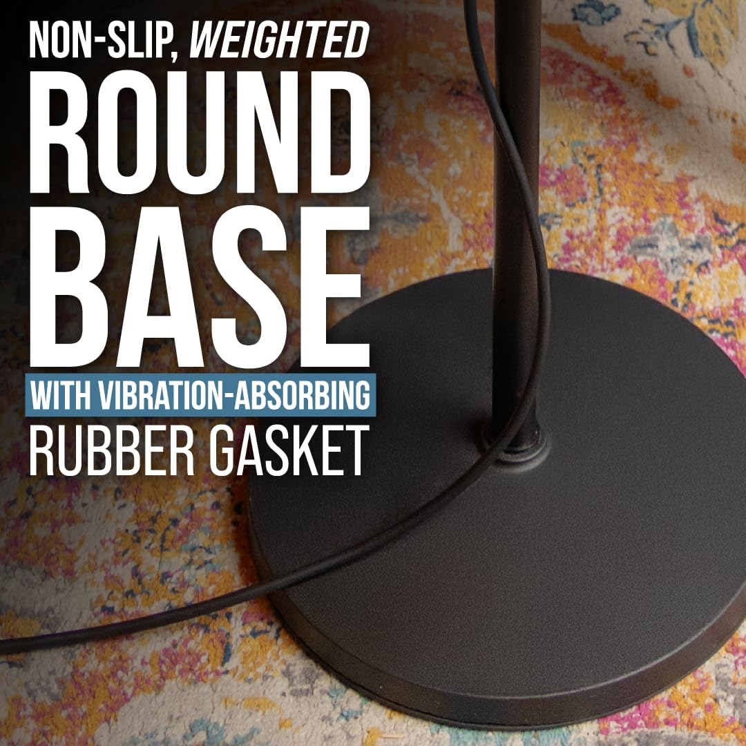 Shure by Gator SH-RBMICSTAND12 12" Round Base Mic Stand