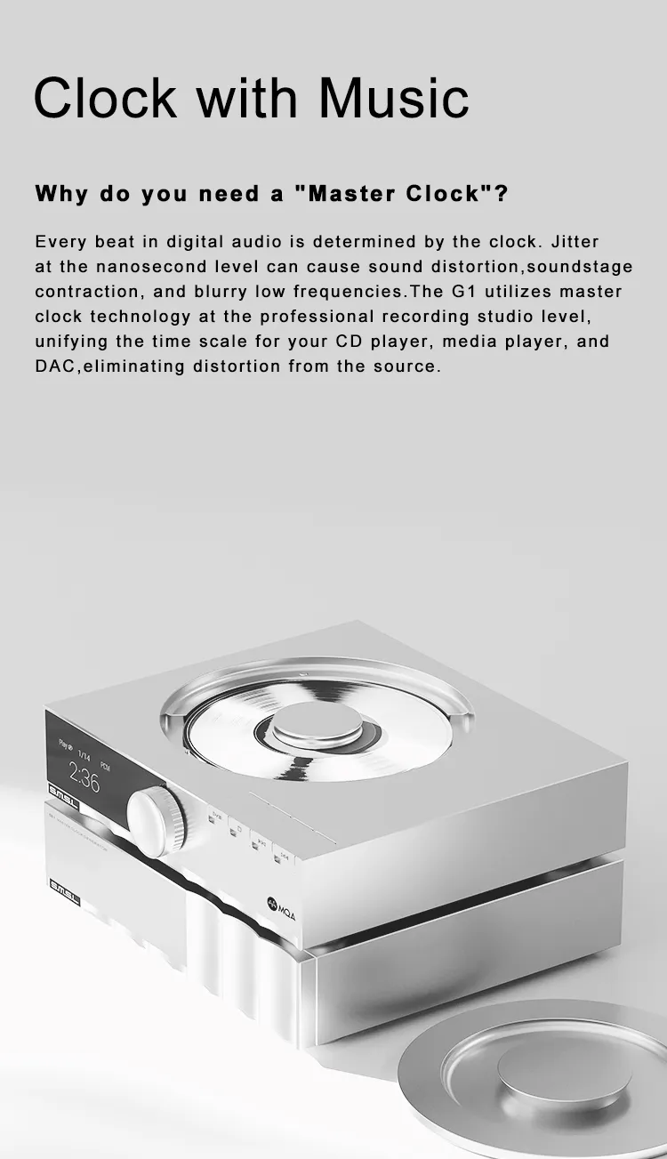 SMSL G1 - External 10Mhz Master Clock Generator for D200 PL200T