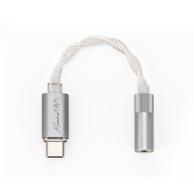 Moondrop Echo A / B - 32Bit/384kHz Portable USB DAC & AMP with MIC & Balanced Output, DSP