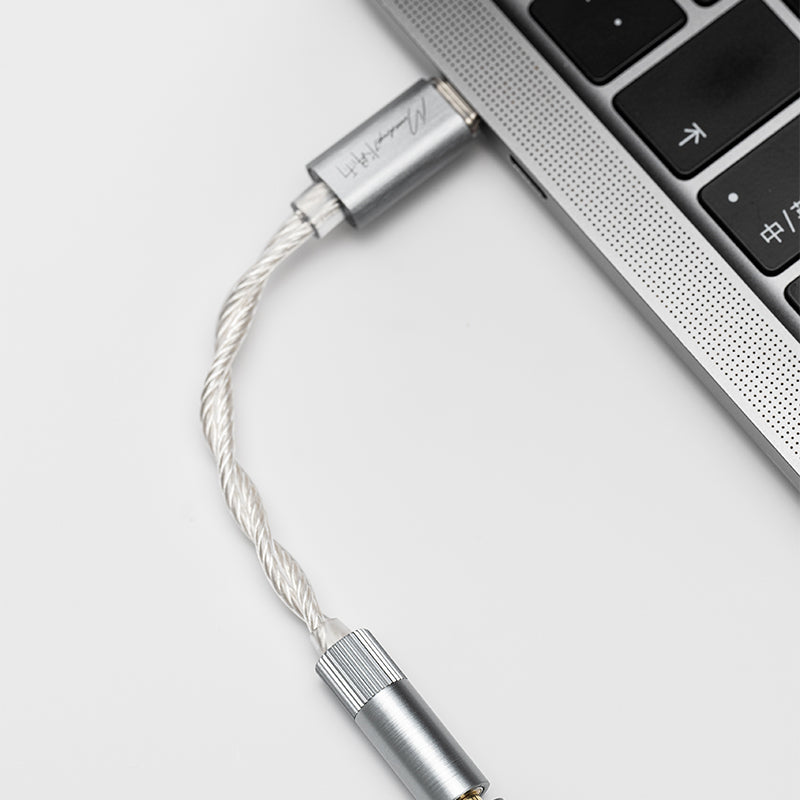 Moondrop Echo A / B - 32Bit/384kHz Portable USB DAC & AMP with MIC & Balanced Output, DSP