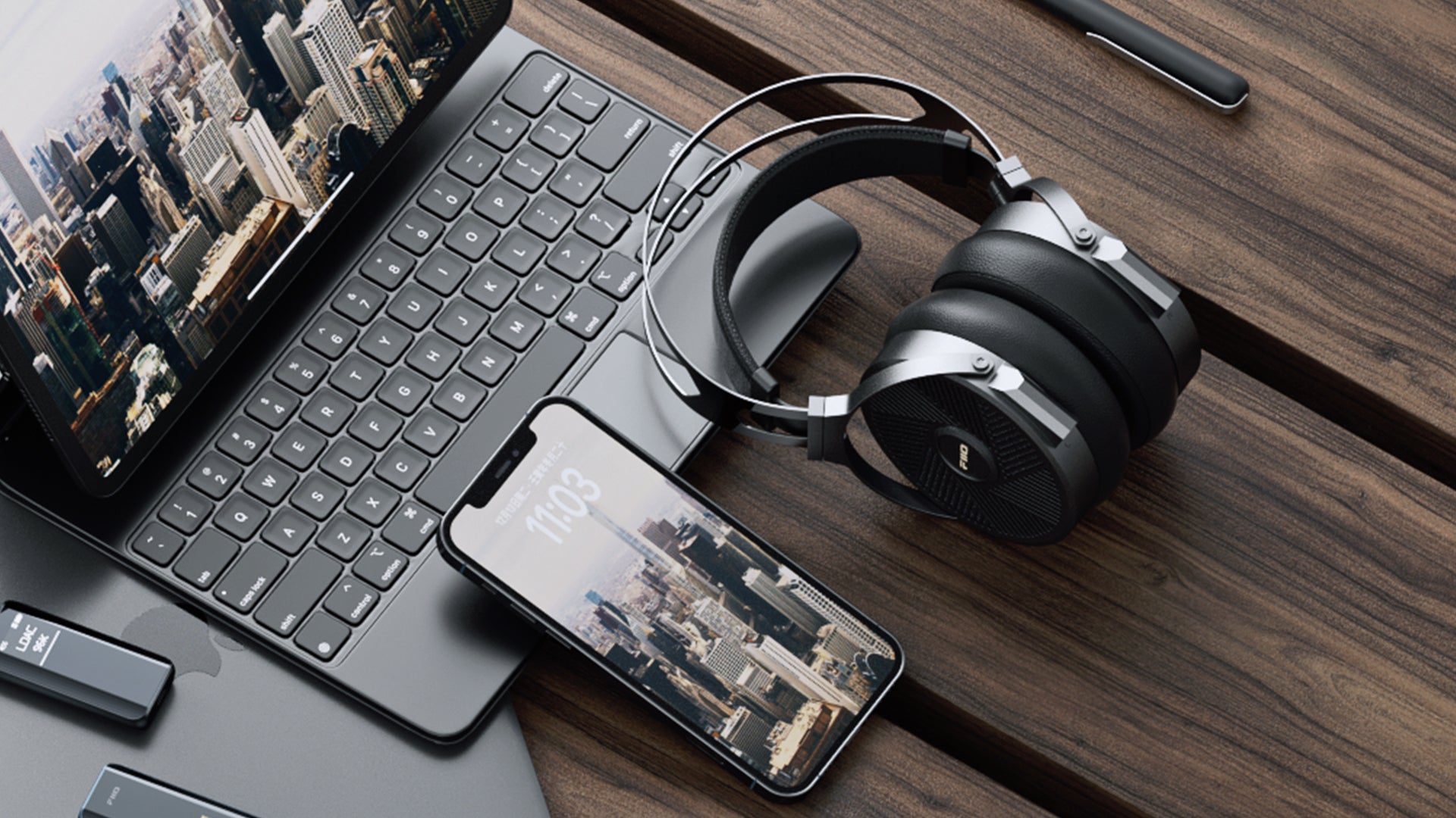FiiO FT5 Large 90mm Planar Magnetic Driver Open-Back Headphones