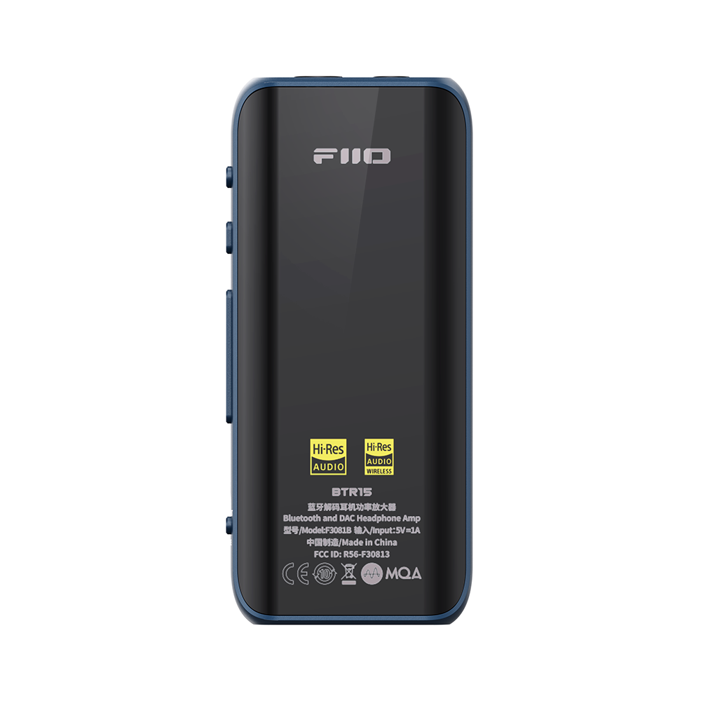 Fiio BTR15 - Portable Bluetooth Receiver DAC & Headphone Amplifier Dual ES9219MQ