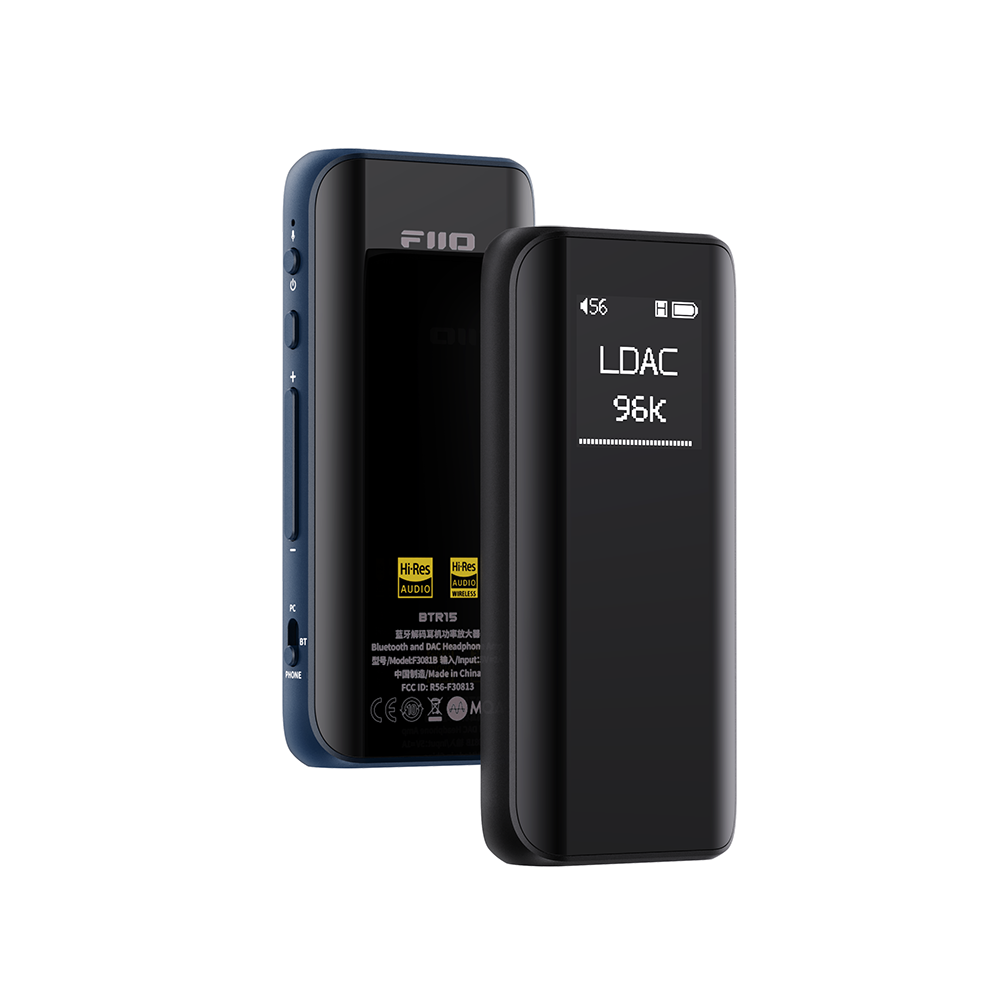 Fiio BTR15 - Portable Bluetooth Receiver DAC & Headphone Amplifier Dual ES9219MQ