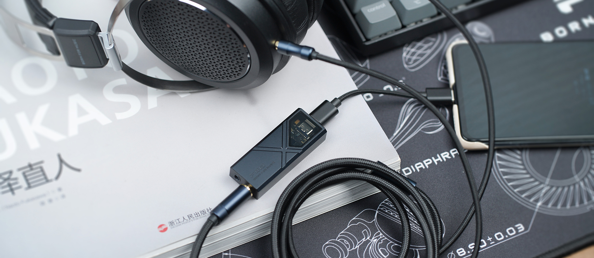 FiiO LL-4.4A Dual 3.5mm to 4.4mm Balanced Headphone Cable