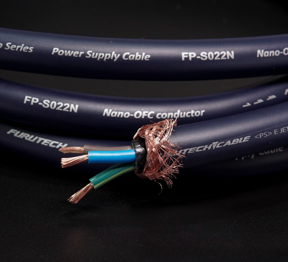 Furutech FP-S022N Alpha Nano-Ag-Au Hi-Fi Power Cable