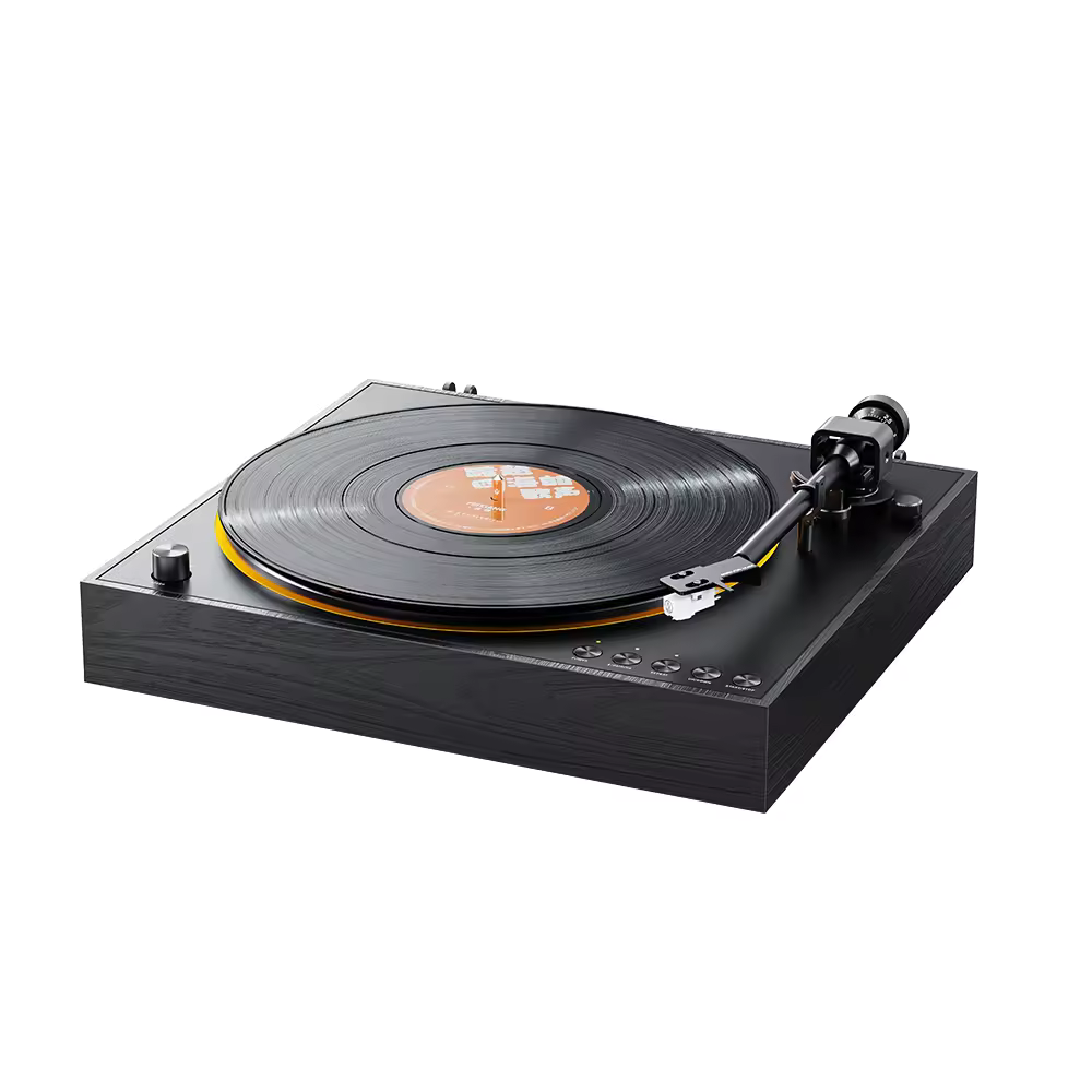FIIO TT11 Fully Bluetooth Vinyl Automatic Turntable | Built-in Preamp | Line & Phono Output | 2-Speed (33/45 RPM)