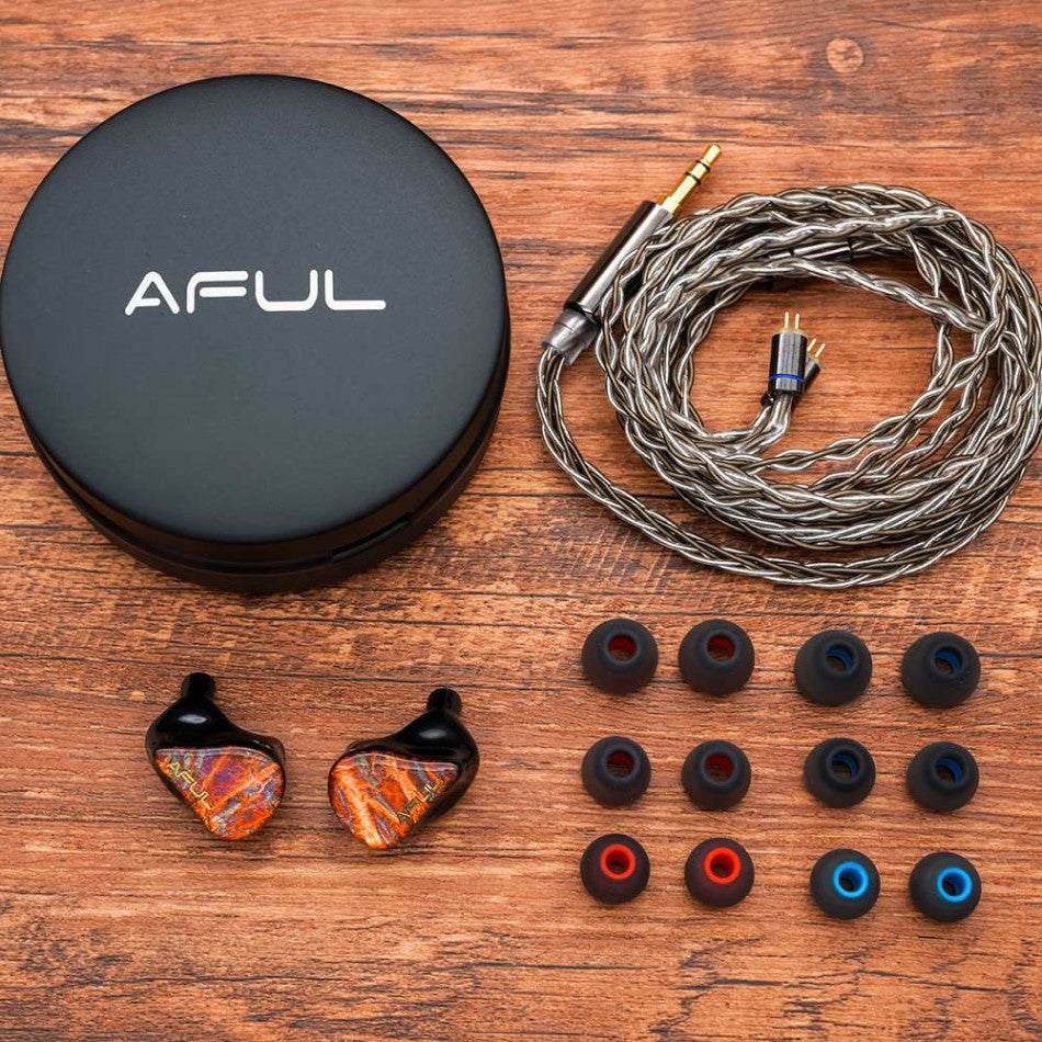AFUL Performer 5 / Performer5 (4BA+1DD) Hybrid IEM Earphone with Pressure Balance System