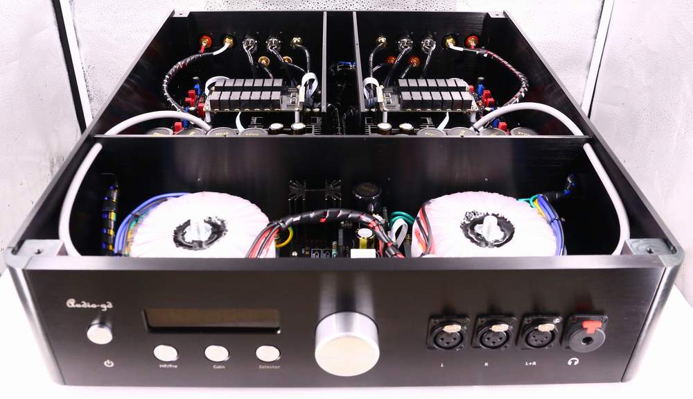 Audio-GD Master-9P MK2 (Smooth/Neutral) Dual Mono Balanced Class A Headphone Amplifier & Integrated Power Amplifier