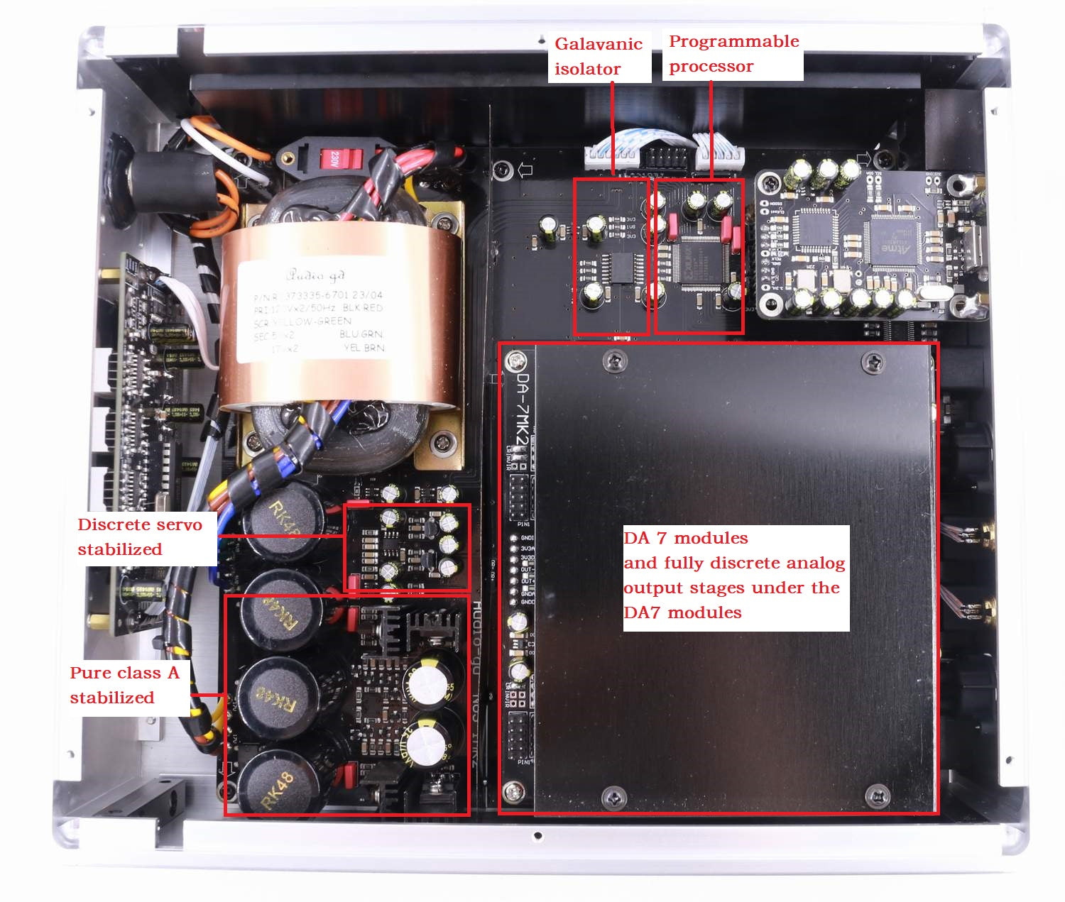 Audio-GD R-1 NOS / R1 NOS Balanced R-2R Resistor Ladders Dedicated Desktop DAC