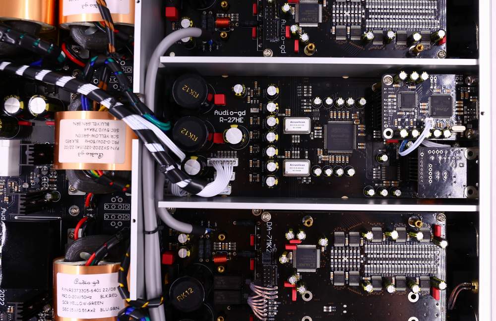 Audio-GD R-27RE R-27 R27 | All-In-One Full Discrete R2R Ladder Balanced Desktop DAC Headphone Amp + Preamp + Regenerative PSU