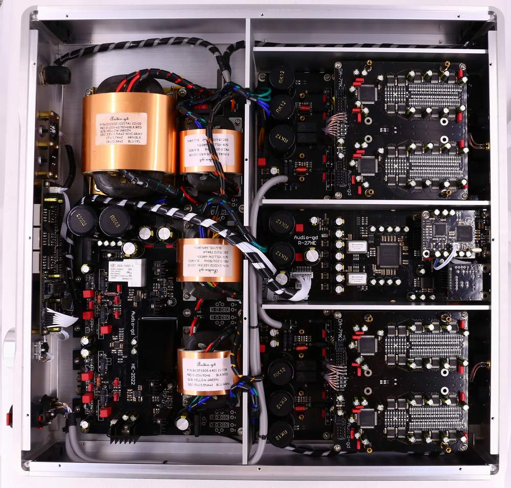 Audio-GD R-27RE R-27 R27 | All-In-One Full Discrete R2R Ladder Balanced Desktop DAC Headphone Amp + Preamp + Regenerative PSU