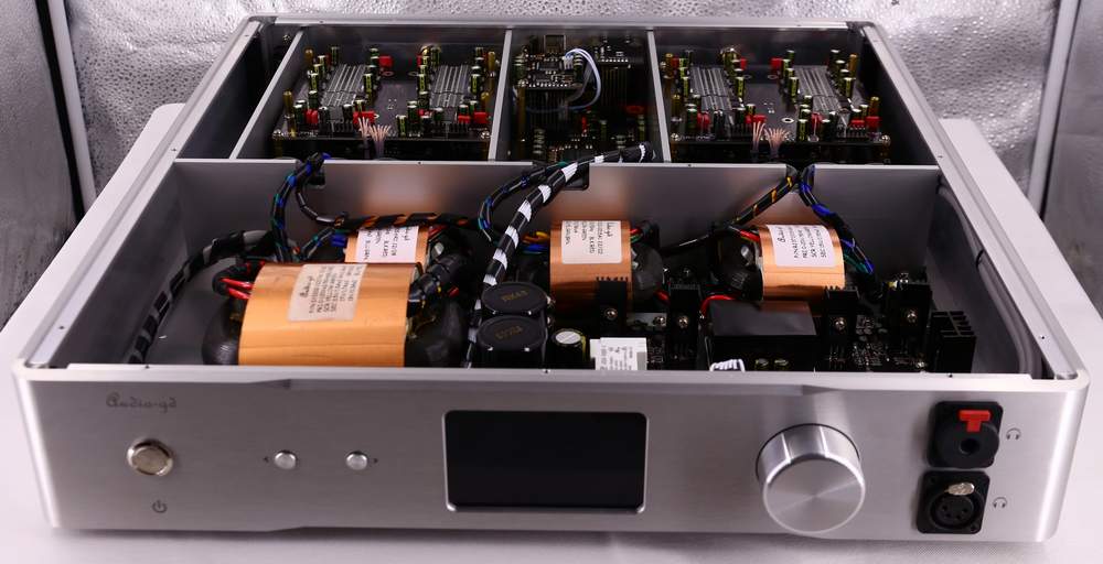 Audio-GD R-27RE R-27 R27 | All-In-One Full Discrete R2R Ladder Balanced Desktop DAC Headphone Amp + Preamp + Regenerative PSU