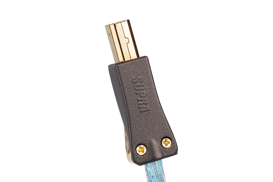 Supra Excalibur USB 2.0 Type A to Type B Cable HiFi Audiophile Made in Sweden