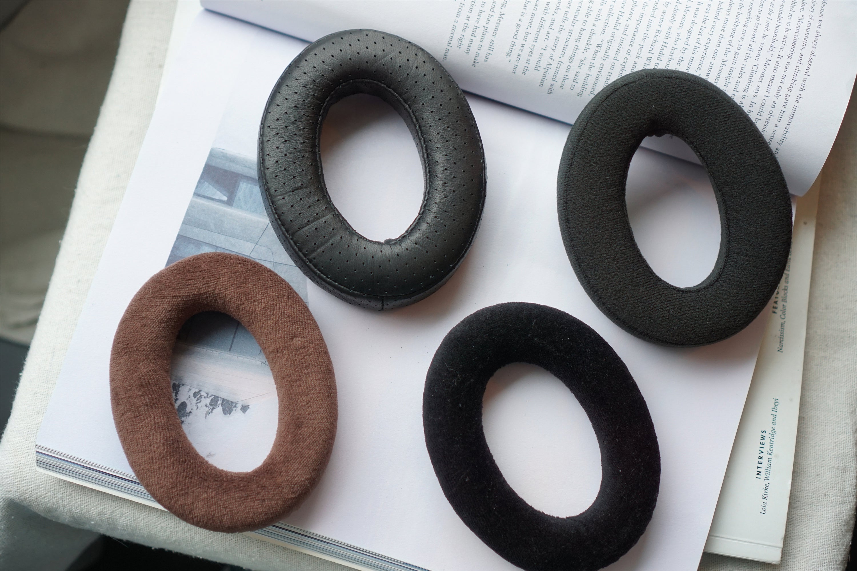 (Class S Lambskin / S Velvet / B Velour) Sennheiser HD595 / HD598 / HD559 / HD569 / HD599 3rd Party Replacement Earpads