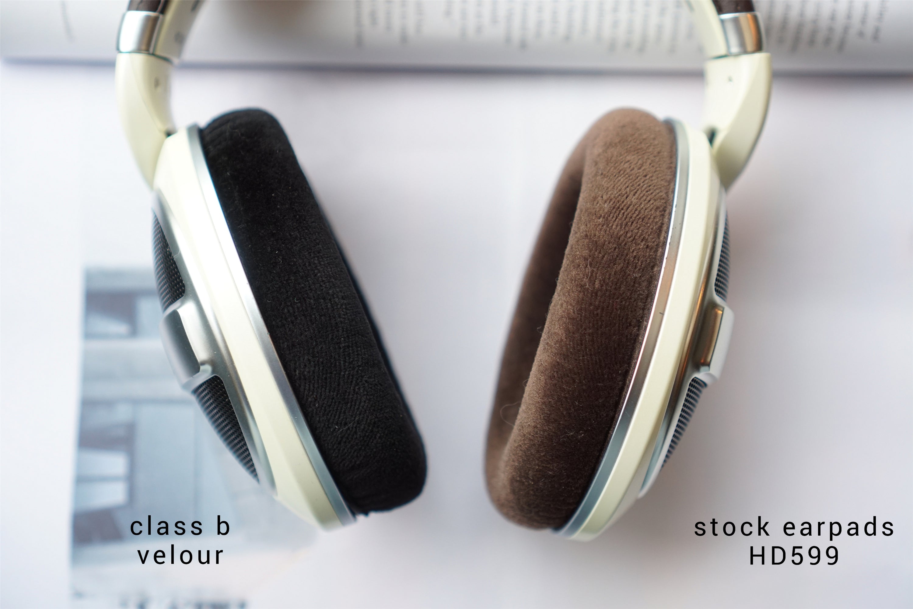 (Class S Lambskin / S Velvet / B Velour) Sennheiser HD595 / HD598 / HD559 / HD569 / HD599 3rd Party Replacement Earpads