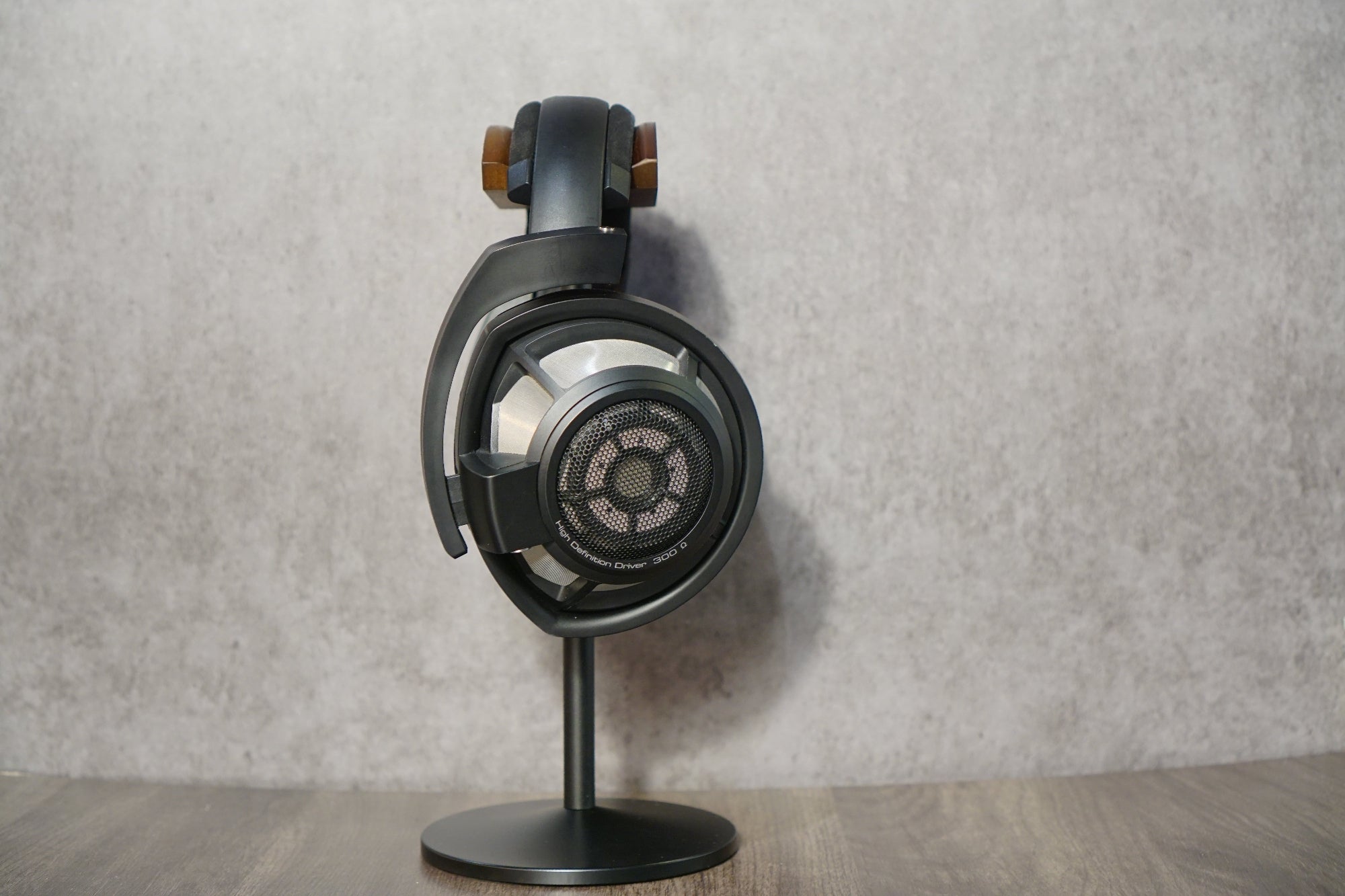 SP Ark Headphone Stand (Class S) - Solid Wood Hanger & Base with Aluminum Pole
