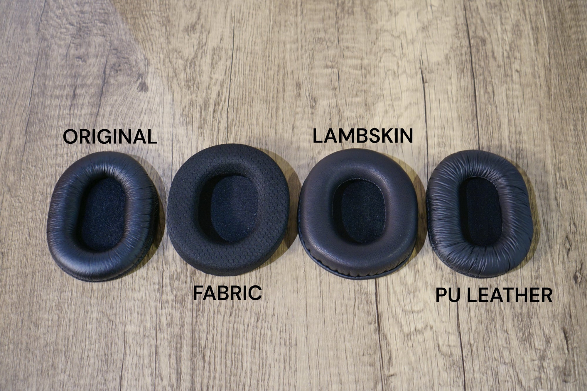 Sony MDR-7506 / MDR-CD900ST / MDR-V6 / MDR-V7  Replacement Earpads (Fabric, Lambskin, Protein Leather)