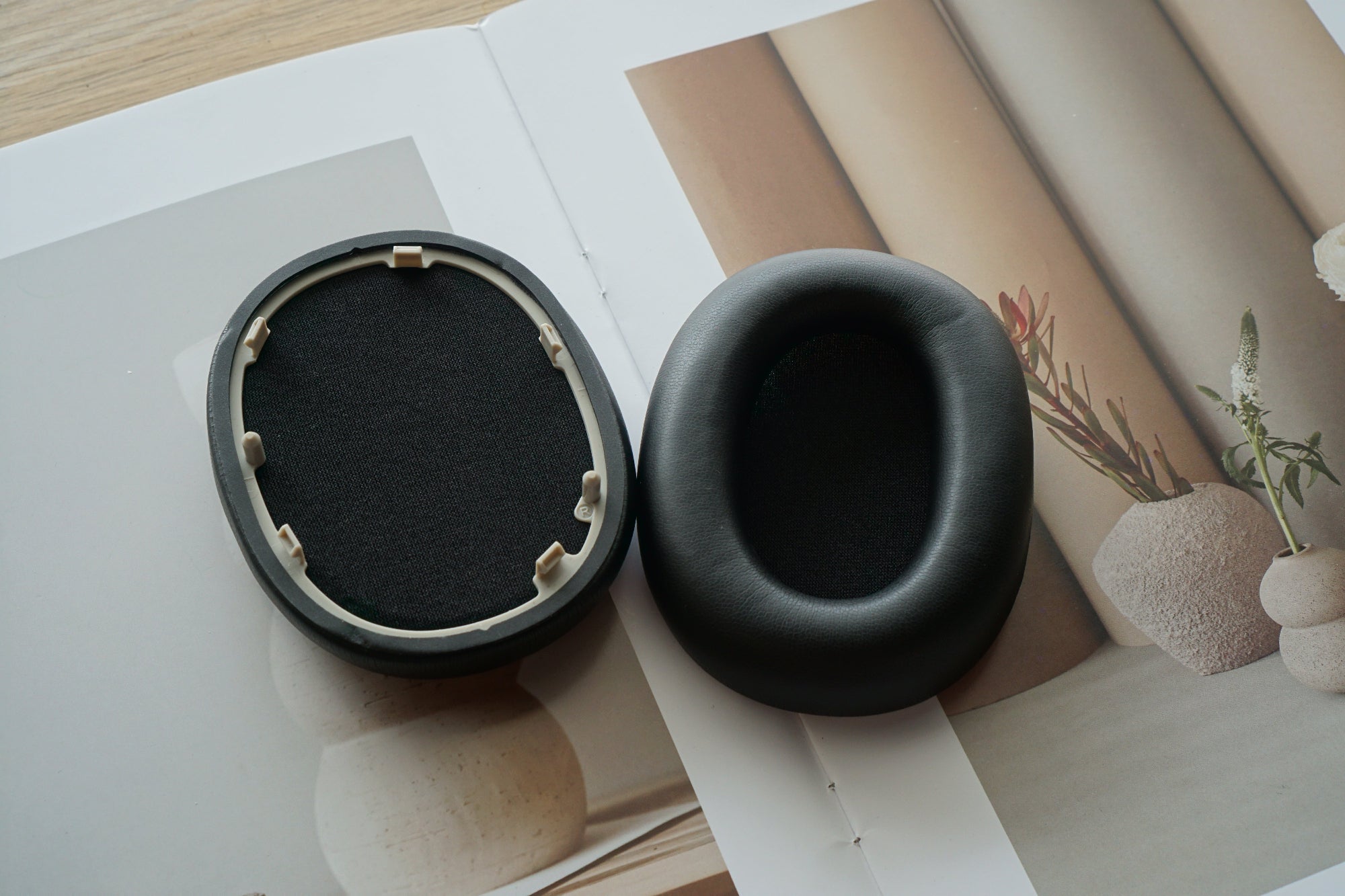 (Class B Protein Leather) Earpads for Sony WH-1000XM6 Protein Leather Aftermarket Sony Replacement Earpads