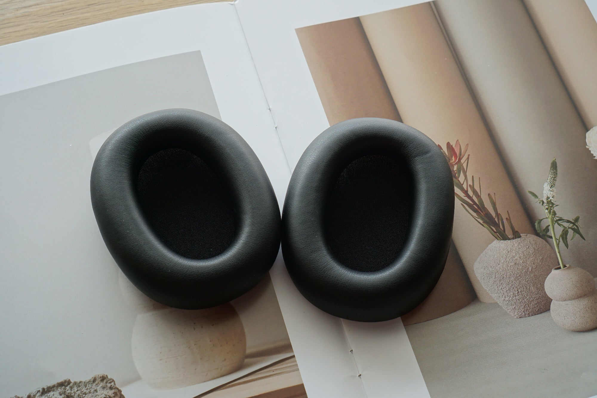 (Class B Protein Leather) Earpads for Sony WH-1000XM6 Protein Leather Aftermarket Sony Replacement Earpads