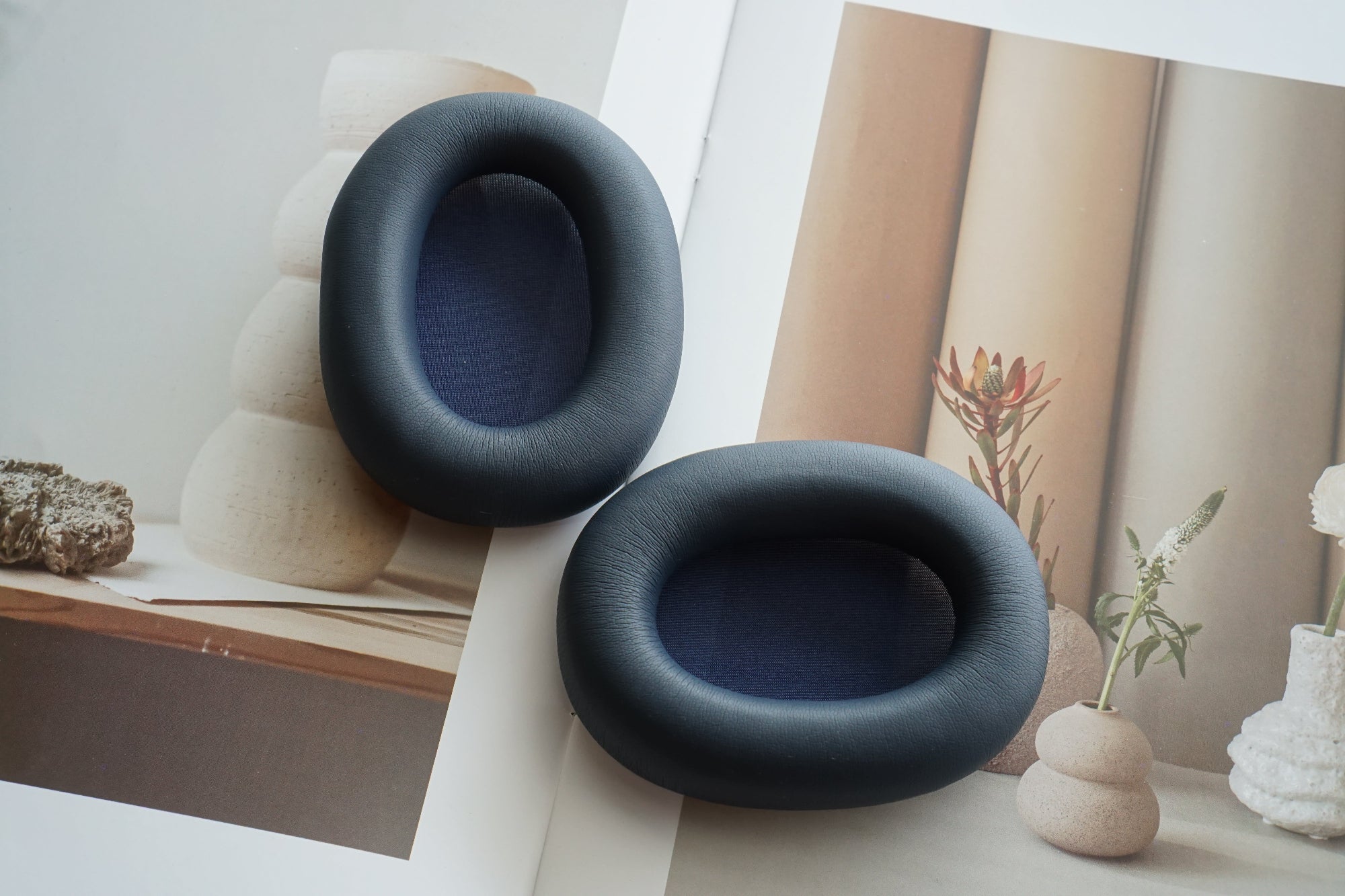 (Class B Protein Leather) Earpads for Sony WH-1000XM6 Protein Leather Aftermarket Sony Replacement Earpads