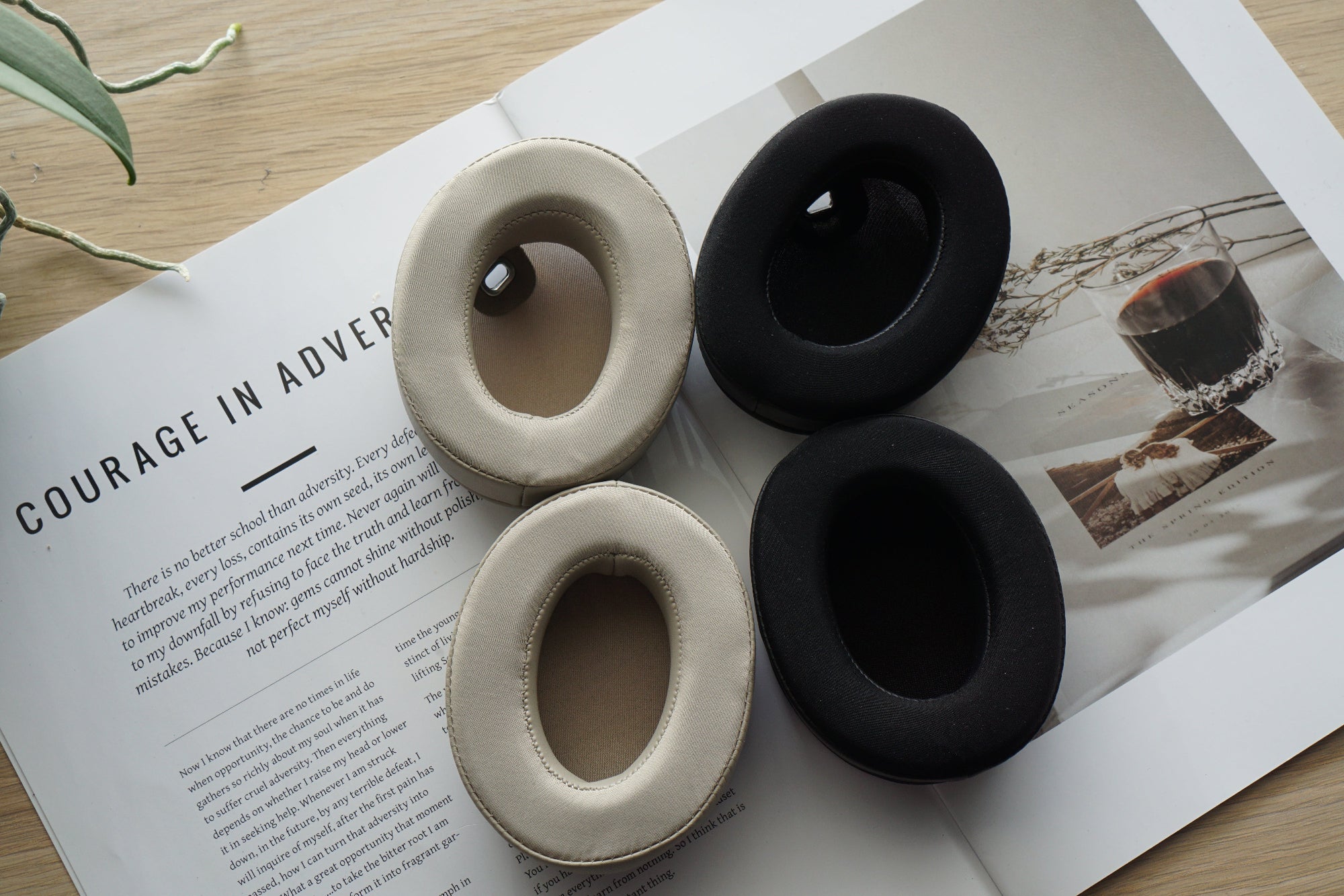 (Class A Cooling Gel) Earpads Sony WH-1000XM4 - Cooling Gel Replacement Earpad with Bracket & Foam Filter