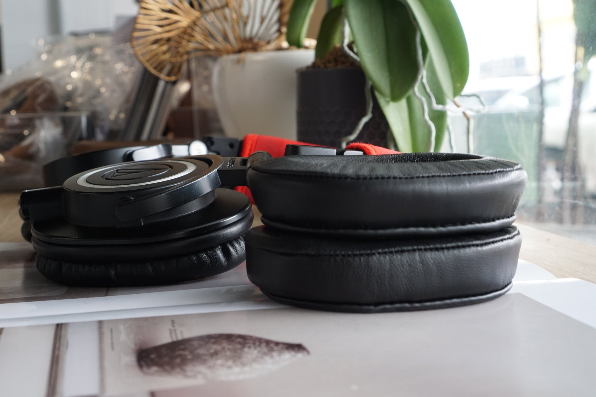 (Class B Lambskin) Earpads for Audio Technica ATH M series - M20X / M30X / M40X / M50X / MSR7