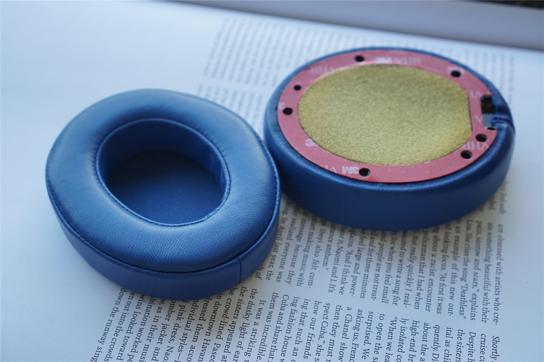 (Class A Lambskin / Cooling Gel / Protein Leather) Beats Studio 2.0 / 3.0 3rd Party Replacement Earpads