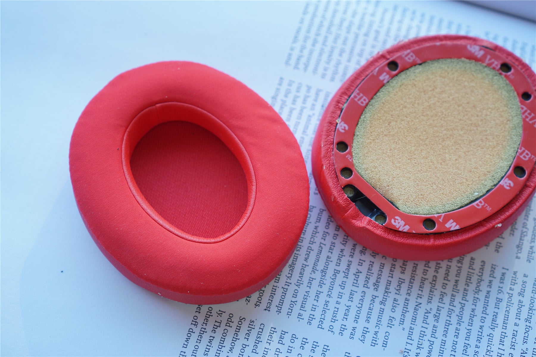 (Class A Lambskin / Cooling Gel / Protein Leather) Beats Studio 2.0 / 3.0 3rd Party Replacement Earpads