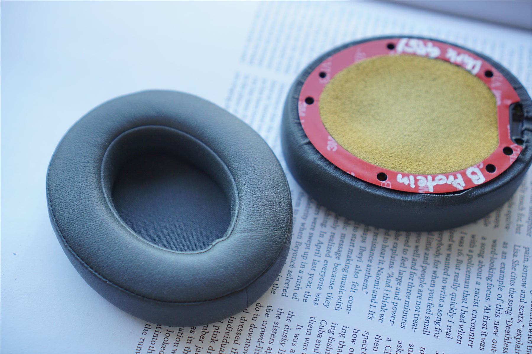 (Class A Lambskin / Cooling Gel / Protein Leather) Beats Studio 2.0 / 3.0 3rd Party Replacement Earpads