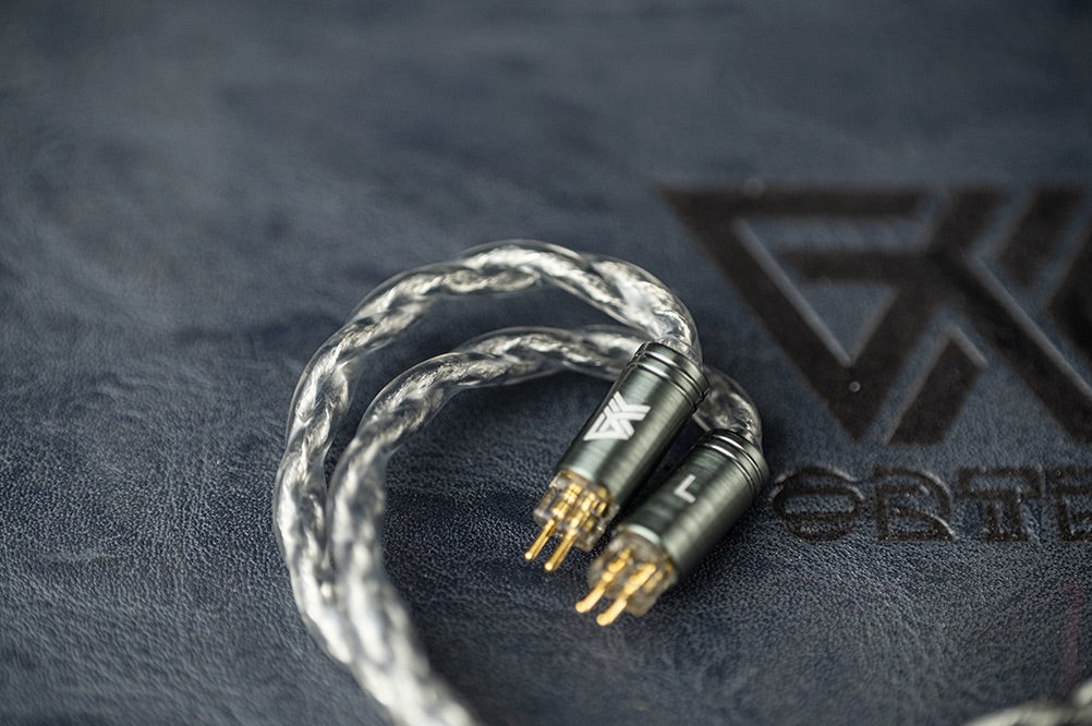 Vortex Cables IRIS - Litz Type 7 Helix Structure IEM Upgrade Cable with Side Carry Pouch