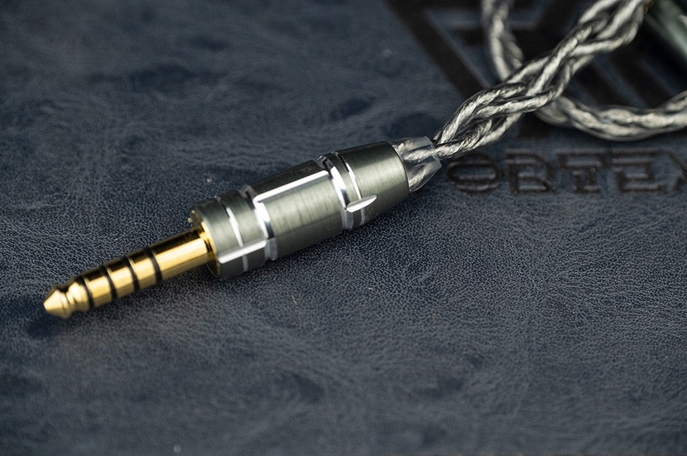 Vortex Cables IRIS - Litz Type 7 Helix Structure IEM Upgrade Cable with Side Carry Pouch